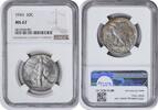 US Half Dollar 1943 Walking Liberty Silver Half Dollar MS67 NGC None -