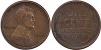 US Cent 1913-S Lincoln Cent Choice VF Uncertified None -