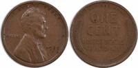 US Cent 1925-D Lincoln Cent EF Uncertified None -