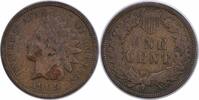 US Cent 1909 Indian Cent F Uncertified None -