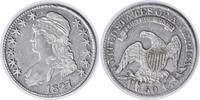 US Half Dollar 1827 Capped Bust Half Dollar O-116 VF Uncertified #131 None -