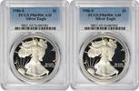 US Dollar 1986-S $1 American Silver Eagle PR69DCAM PCGS None -