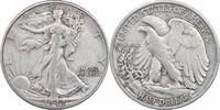 US Half Dollar 1942-S Walking Liberty Silver Half Dollar EF Uncertified None -