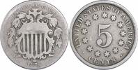 US Nickel 1876 Shield Nickel G Uncertified None -