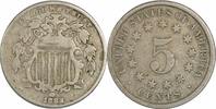 US Nickel 1882 Shield Nickel F Uncertified None -