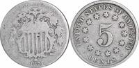 US Nickel 1874 Shield Nickel G Uncertified None -