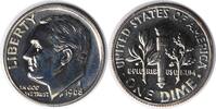 US Dime 1968-S Roosevelt Dime DDR 2-R-V PR65 Uncertified None -