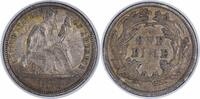 US Dime 1876 Liberty Seated Silver Dime VF Uncertified None -