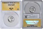 US Dime 1941-S/S Mercury Dime FS-501 MS65FSB ANACS -