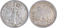 US Half Dollar 1938-D Walking Liberty Silver Half Dollar EF Uncertified #303 None -