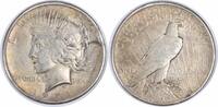 US Dollar 1921 Peace Silver Dollar EF Uncertified #1215 None -