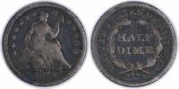 US Half Dime 1853 Liberty Seated Silver Half Dime Arrows VG Uncertified None -