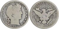 US Half Dollar 1904-O Barber Silver Half Dollar G Uncertified None -