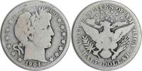 US Half Dollar 1904-S Barber Silver Half Dollar G Uncertified None -
