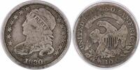 US Dime 1830 Bust Silver Dime VG Uncertified None -