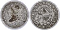 US Dime 1836 Bust Silver Dime VG Uncertified None -