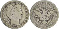 US Half Dollar 1905-S Barber Silver Half Dollar VG Uncertified None -
