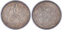 US Dime 1887-S Liberty Seated Silver Dime AU Uncertified None -