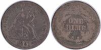 US Dime 1891 Liberty Seated Silver Dime F Uncertified None -