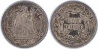 US Dime 1891 Liberty Seated Silver Dime AU Uncertified None -