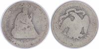US Quarter 1876-CC Liberty Seated Quarter AG Uncertified None -