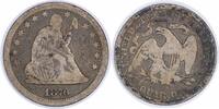US Quarter 1876-CC Liberty Seated Quarter VG Uncertified None -