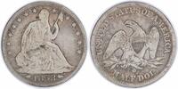 US Half Dollar 1853-O Liberty Seated Silver Half Dollar Arrows and Rays VG Uncertified None -
