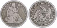 US Half Dollar 1858-O Liberty Seated Half Dollar G Uncertified None -