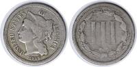 US Three Cent 1866 Three Cent Nickel DDO FS-101 VG Uncertified None -
