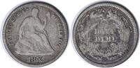 US Half Dime 1872 Liberty Seated Silver Half Dime DDO FS-101 VG Uncertified None -