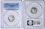 US Dime 1945-S Mercury Silver Dime Micro S MS67 PCGS None -
