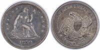 US Quarter 1858 Liberty Seated Quarter EF Uncertified #941 None -