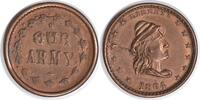 US 1863 Civil War Token Patriotic 47/332 UNC Uncertified #905 -