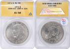US Dollar 1971 Eisenhower Dollar DDR-003 AU58 ANACS -