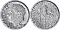 US Dime 1964-D/D Roosevelt Silver Dime RPM 6 FS-502 AU Uncertified None -