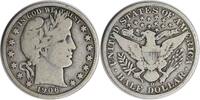 US Half Dollar 1906-D Barber Silver Half Dollar Choice VG Uncertified None -