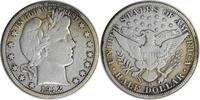 US Half Dollar 1912-S Barber Silver Half Dollar F Uncertified None -