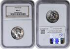 US Quarter 1942-S Washington Silver Quarter MS65 NGC None -