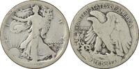 US Half Dollar 1916-S Walking Liberty Silver Half Dollar AG Uncertified None -