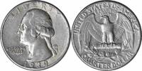 US Quarter 1939 Washington Silver Quarter EF Uncertified None -