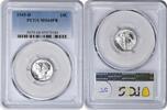 US Dime 1945-D Mercury Silver Dime MS64FB PCGS None -