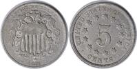 US Nickel 1876 Shield Nickel VF Uncertified #800 None -