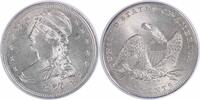 US Half Dollar 1837 Bust Half Dollar Reeded Edge MS63 Uncertified #208 None -
