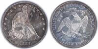 US Half Dollar 1884 Liberty Seated Silver Half Dollar MS63 Uncertified #221 None -
