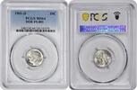 US Dime 1961-D Roosevelt Silver Dime DDR FS-801 MS64 PCGS None -