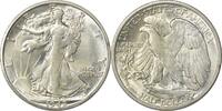 US Half Dollar 1942-S Walking Liberty Silver Half Dollar AU58 Uncertified None -