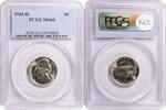 US Nickel 1943-D Jefferson Nickel MS66 PCGS None -