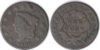 US Cent 1829 Large Cent N-9 G+ Uncertified None -