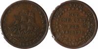 US Token 1841 Hard Times Token Daniel Webster HT-16 VF Uncertified -