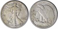 US Half Dollar 1919-D Walking Liberty Silver Half Dollar F Uncertified #126 None -